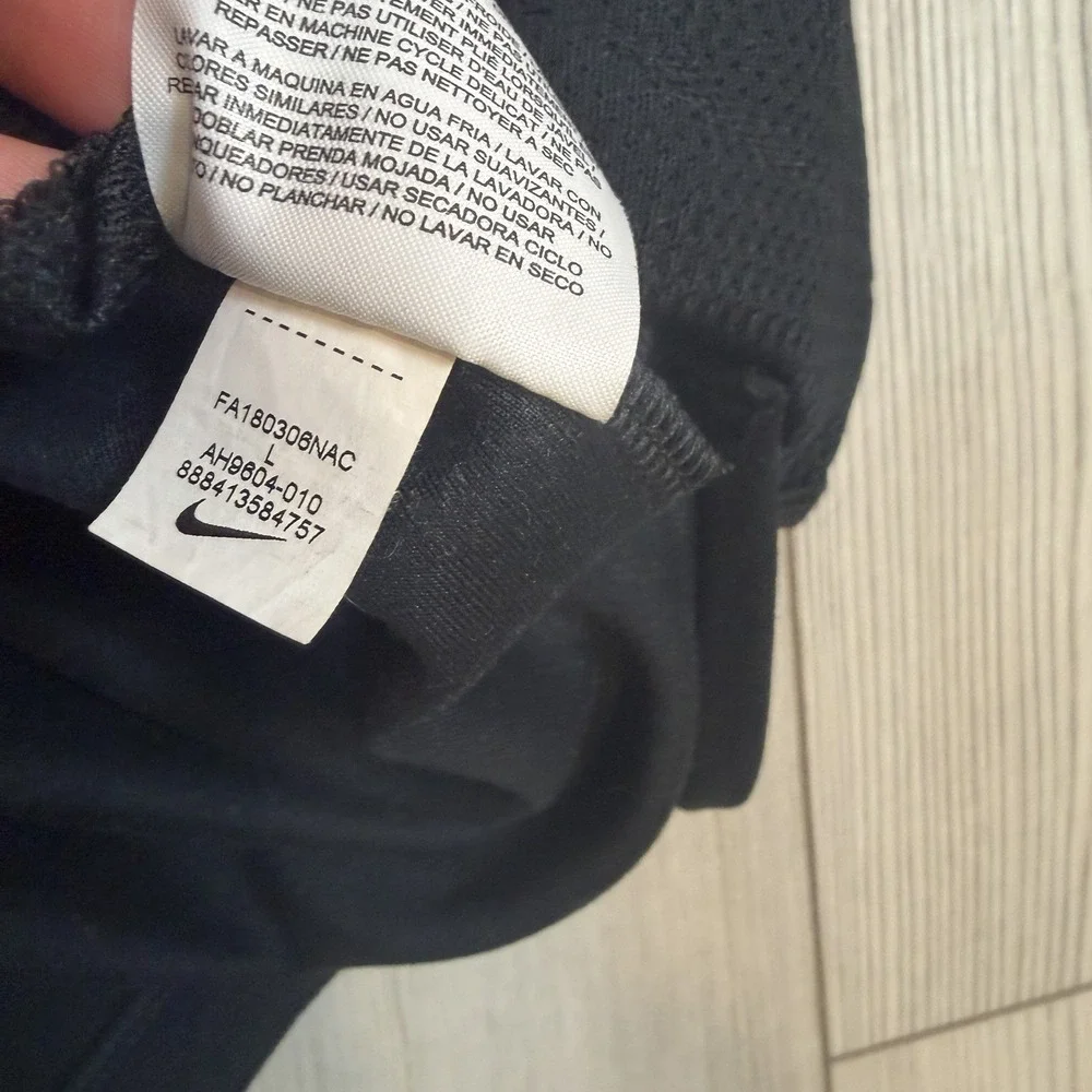 Nike Sportswear Men's Large Black Project X Training Jacket AH9604-010